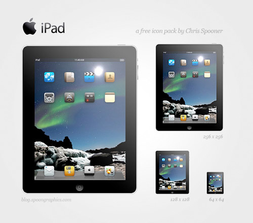 Free Apple iPad Icon Set