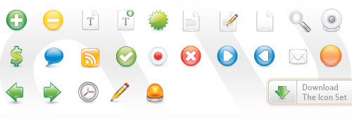 Free Vector Icon Set 1