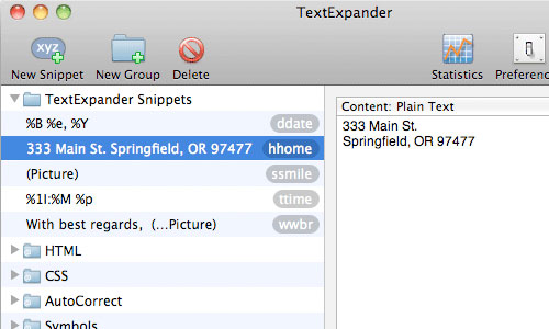 TextExpander
